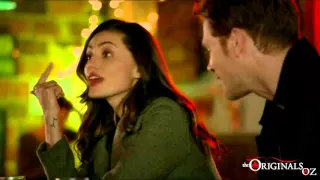 The Originals 3x16 Klaus Hayley Bar Scene (Klayley)