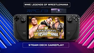 WWE Legends of WrestleMania RPCS3 - Steamdeck Gameplay - SteamOS