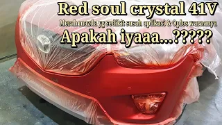 Red soul crystal || Merah mazda || Merah candytone