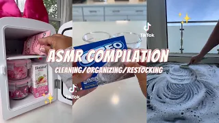 ASMR Compilation ✨ Cleaning/Organizing/Restcoking #16