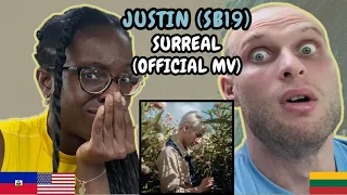 REACTION TO Justin (SB19) - Surreal (Official MV) | FIRST TIME HEARING SURREAL