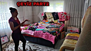 EL EMEĞİ ÇEYİZLER SERİLDİ~BAHÇEDE AKŞAM YEMEĞİ