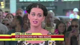 Katy Perry talks about singing with John Mayer