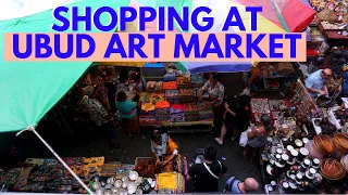 CHEAP Shopping at Ubud Art Market in Bali | Bali Travel Vlog