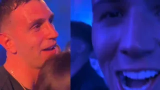 De Paul  dancing with messi/Martinez and enzo's reaction/world cup celebration🎉#messi#football