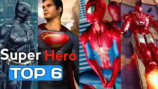 Top 6 best Super Hero games for Android of 2022(Gameloft) best Spiderman game, Ironman,Thor, batman