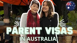 What Visas can I apply for my Parents to come stay with me in Australia?