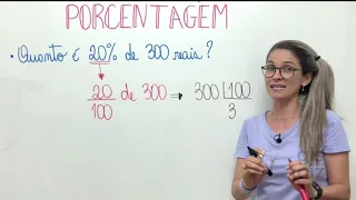 💢20% de 300 | PORCENTAGEM |