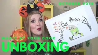 Magic At Your Door Unboxing| LE One-Time Halloween Box | Disney Subscription Box