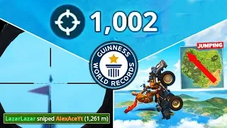 Breaking EVERY FORTNITE WORLD RECORD