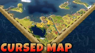 The most Cursed Map I played in Civ 6