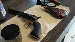 colt 1862 / colt 1851 comparatif précision