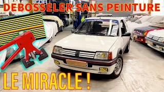 Peugeot 205 Gti : sauver une carrosserie - Débosselage sans peinture !