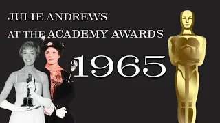 Julie Andrews at the 37th Academy Awards 1965 - Oscar win for Mary Poppins