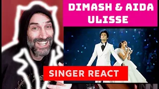 Dimash Kudaibergen & Aida Garifullina - ULISSE - singer reaction