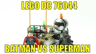 LEGO BATMAN VS SUPERMAN CLASH OF THE HEROS 76044 UNBOXING & REVIEW