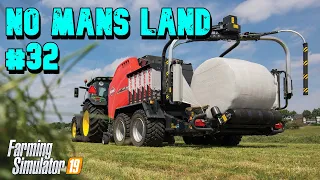 Sow Oat / New Baler-Wrapper / Silage Bales - #32 - No Mans Land - FS19 - PS4 - Timelapse