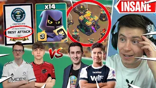 MASS Head Hunter INSANE ARMIES in YouTubers vs PRO Clashers MATCH