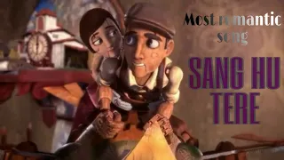 Animated love story song || Sung Hu Tere || Most romantic hindi song || BTA