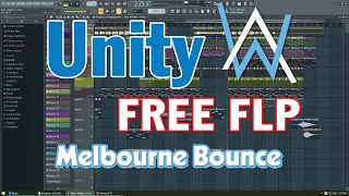 FREE FLP | Alan Walker - Unity 2020 (Melbourne Bounce Remix) - FL Studio 20 Project