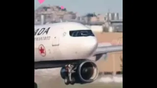 air canada airbus a330-300 singing call me maybe