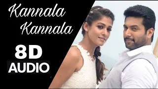 Kannala Kannala 8D song | Tamil song | Thani Oruvan movie | Must use headphones 🎧