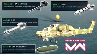 Mi-28NM Havoc Helicopter Full Review|Modern Warships#modernwarships#mw#mwcreator#mwpartner#event