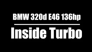 BMW 320d E46 136 hp - Inside turbo