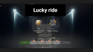 wot blitz opening 5 mystery box containers 1500 Gold #lucky ride