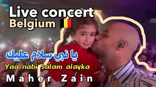 Ya Nabi Salam Alayka - Maher Zain live in Belgium 🇧🇪