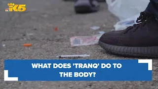 What does 'tranq' do to the body?: HealthLink