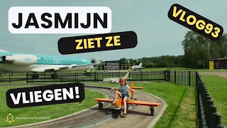 JASMIJN'S VERRASSENDE VLIEGTUIG ERVARING! (VLOG93) #familievloggers #vlog #vlogs #aviodrome