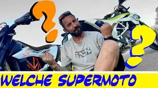 Welche Supermoto? KTM 690 SMCR vs Husqvarna 701