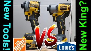 NEW KING? 👑 DeWalt Atomic DCF850 Home Depot 🔥 VS 🔥 DeWalt DCF840 Lowes (Impact Drivers)