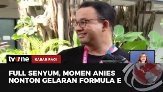 Anies Baswedan Nonton Formula E Jakarta 2023 dari Granstand | Kabar Pagi tvOne