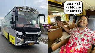 Most LUXURY Bus of Assam - Ashish Luxuria | MOVIE THEATRE on WHEELS  😲🔥 | Guwahati to Jorhat