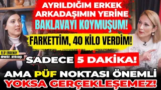 Ayrıldığım Erkek Arkadaşımın Yerine Baklavayı Koymuşum! Farkettim, 40 Kilo Verdim! Sadece 5 Dakika!