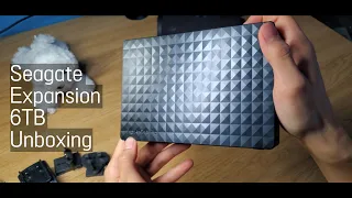 Seagate Expansion 6TB: The Unboxing Experience