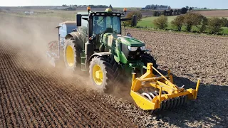 Sowing 2023 - John Deere 6155R and Lemken Drill