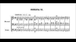 Mendelssohn: 6. Orgelsonate d-Moll op. 65 Nr. 6