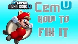 How to prevent Super Mario Bros U from crashing on CEMU emulator!