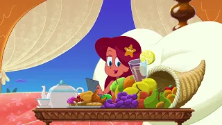 ZIG e SHARKO 🍓 Hora do café da manhã 🥞🥐 Português Brasil | Cartoon for Kids