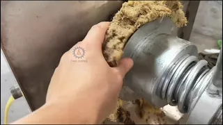 Screw Press Separator - Ginger Juice Extractor