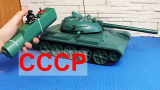 Переделка танка из СССР на радиоуправление. Часть 1