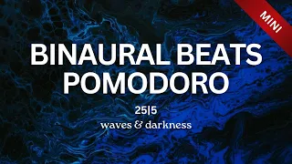 40 Hz BINAURAL BEATS FOCUS POMODORO 25/5