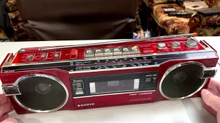 Sanyo M7770K Boombox Cassette Repair