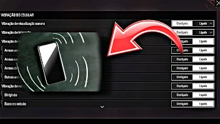 COMO COLOCAR A CONFIGURAÇÃO "VIBRAÇÃO" NO FREE FIRE ATUALIZADO!
