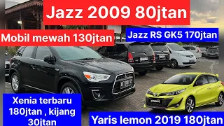 PRABU MOTOR JAZZ 2009 80jtan | Yaris 2019 180jtan Beli Disini Dapat uang transport N berhadiah motor