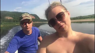 Открыли лодомоторный сезон на реке Нюя Беченчинский Наслег Ленского района.