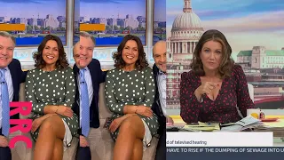 Susanna Reid @on day of 20 years on brekkie tv